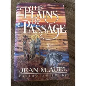 Plains of Passage : A Novel by Jean M. Auel (2001, Hardcover) 1st edition